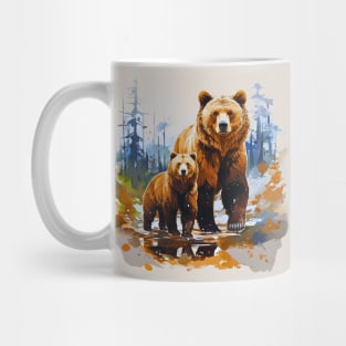 Mama Bear and Her Cub, Unbreakable Connection Mug